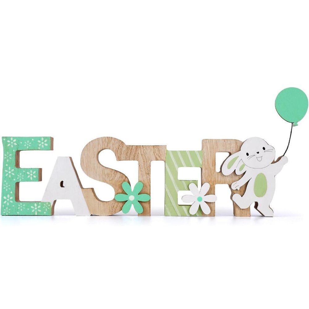 Easter Wooden Sign Decoration